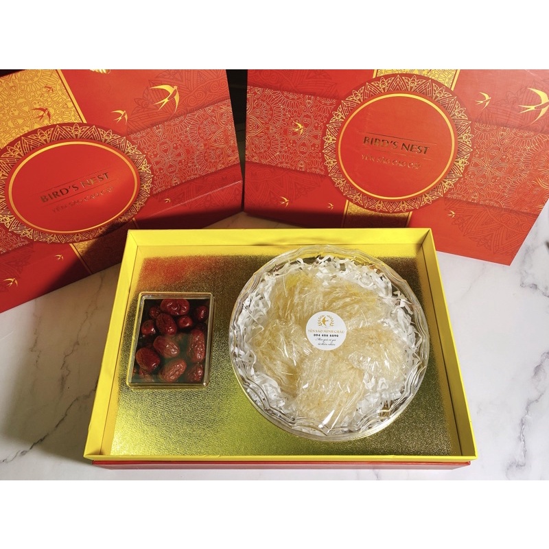 50gr Tổ Yến sào Tinh Chế loại ĐẶC BIỆT nguyên sợi (5-7 tổ)  Nguyên liệu chưng cao cấp!