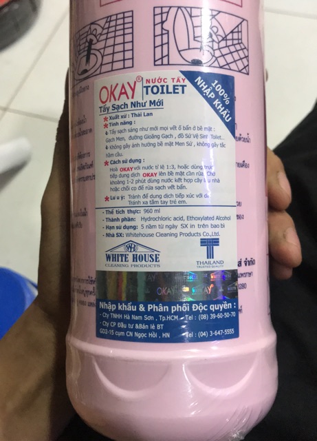 Tẩy thái CHÍNH HÃNG nhập khẩu trực tiếp 960ml