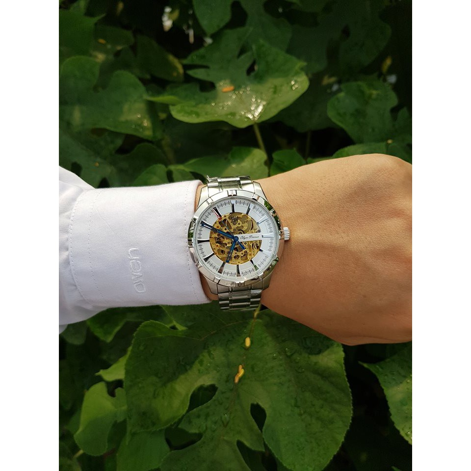 Đồng hồ Nam Olym Pianus Skeleton OP9920-4AGS