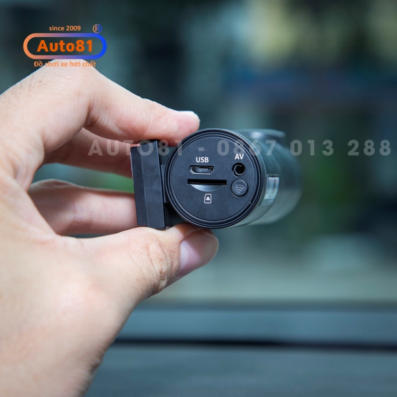 Camera hành trình Vietmap KC01 Pro, siêu nhỏ gọn, cảnh báo bằng giọng nói, ghi hình kép trước sau, mua ngay tặng thẻ 32G