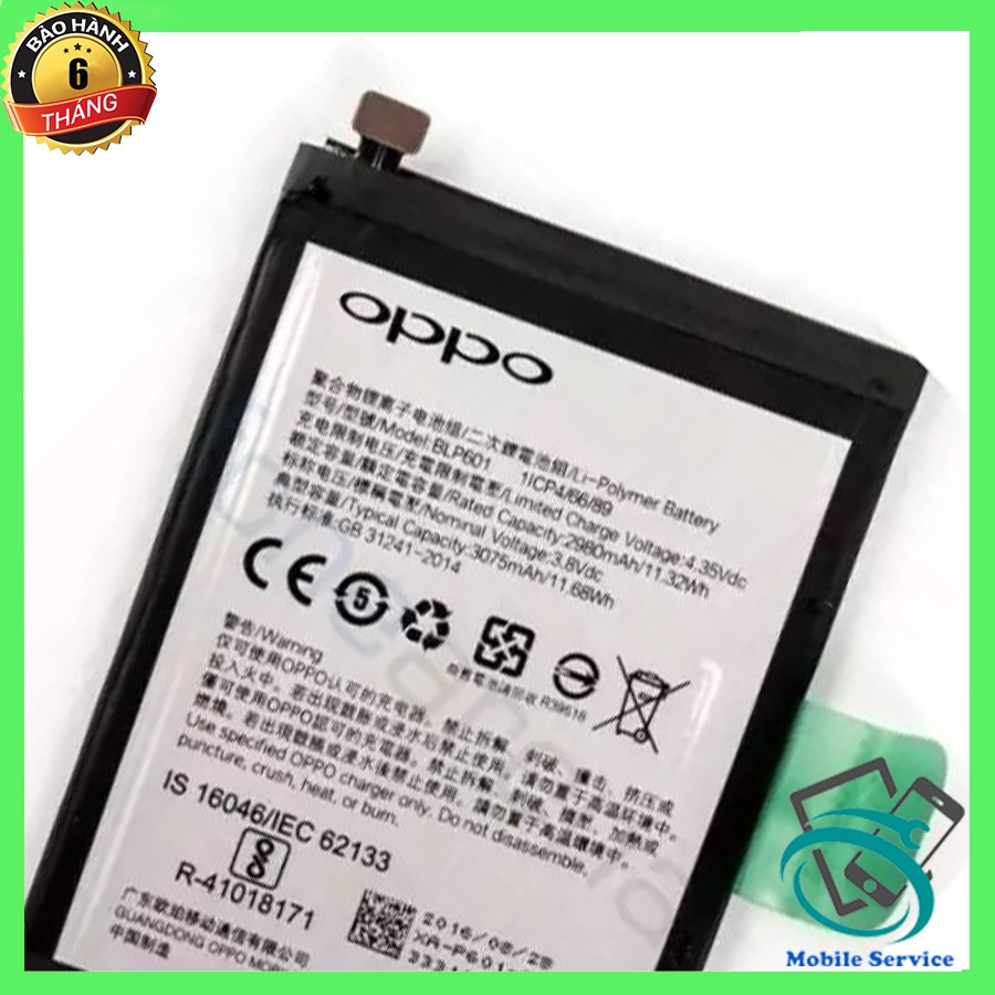 Pin OPPO  A59/ F1S, [BLP601], Zin, Chính Hãng Bảo hành 6 tháng 1 đổi