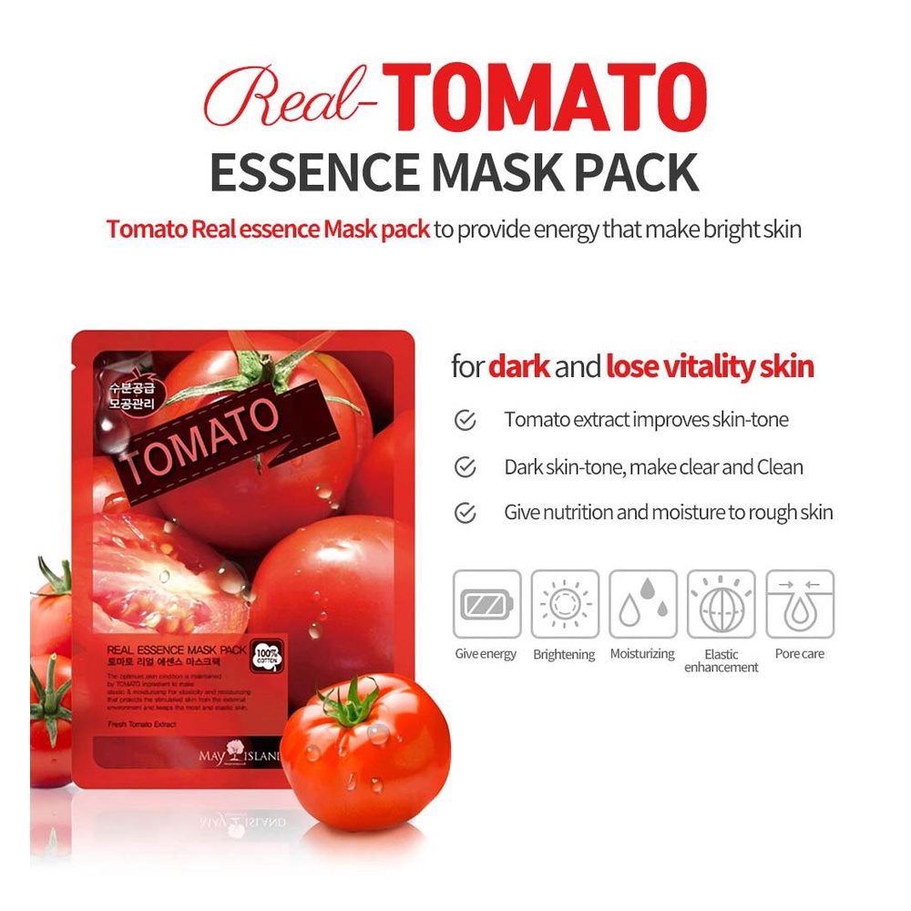 Mặt Nạ May Island Real-Essence Mask Pack 25ml