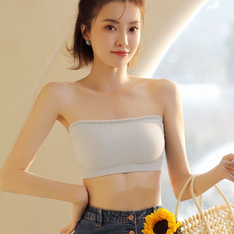 Áo Bra Nữ Cotton Tăm Viền Ren Dây Áo Đa Năng Siêu Sang Chảnh B3325 | BigBuy360 - bigbuy360.vn