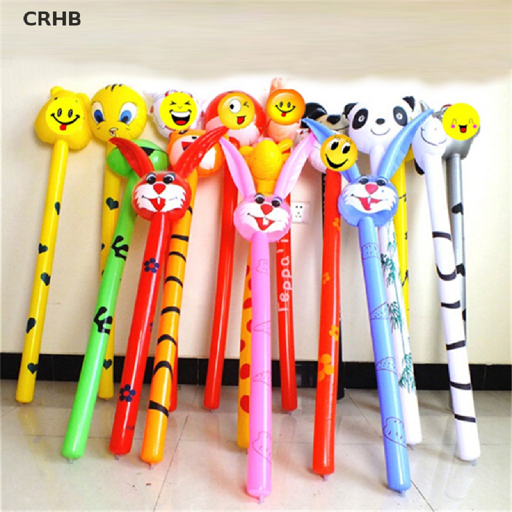Crhb Gậy Bơm Hơi Dài Hình Động Vật Hoạt Hình Cho Trẻ Em Hoạt Hình Ngoài Trời Mới