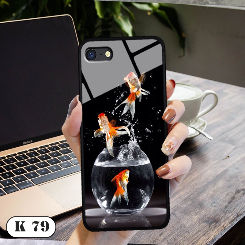 Ốp lưng Oppo A71 - Lưng kính 3D