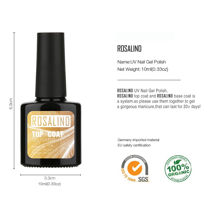 Sơn Móng Tay Rosalind Bền Lâu 10Ml | BigBuy360 - bigbuy360.vn