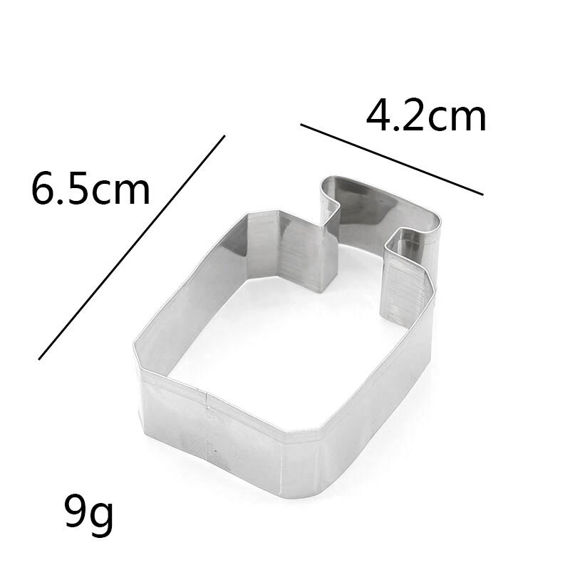 Khuôn Cắt Bánh Quy Hình Chai Nước Hoa Bằng Thép Không Gỉ