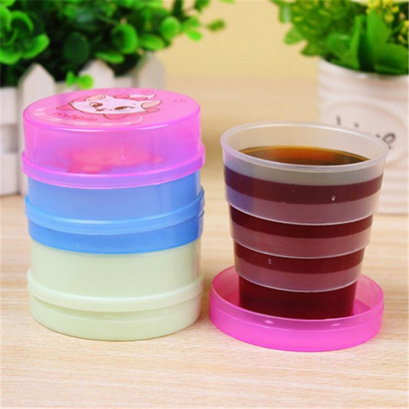 Ly nước gấp gọn hình thú