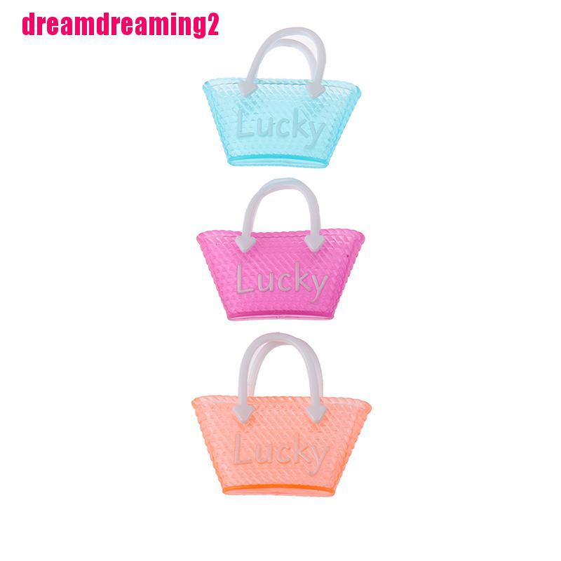 Set 3 Túi Nhựa mini Trang Trí Nhà Búp Bê