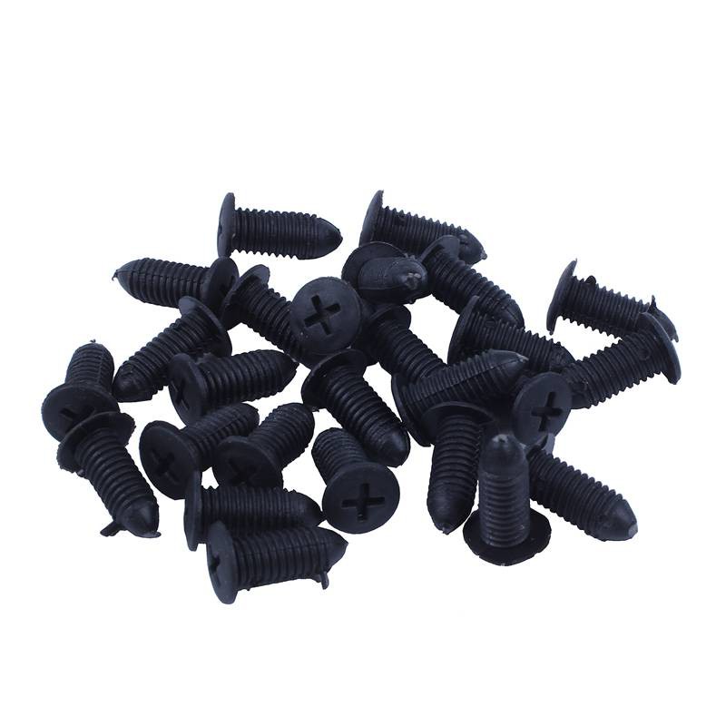 Set 25 Đinh Tán Nhựa 8mm Cho Xe Hơi