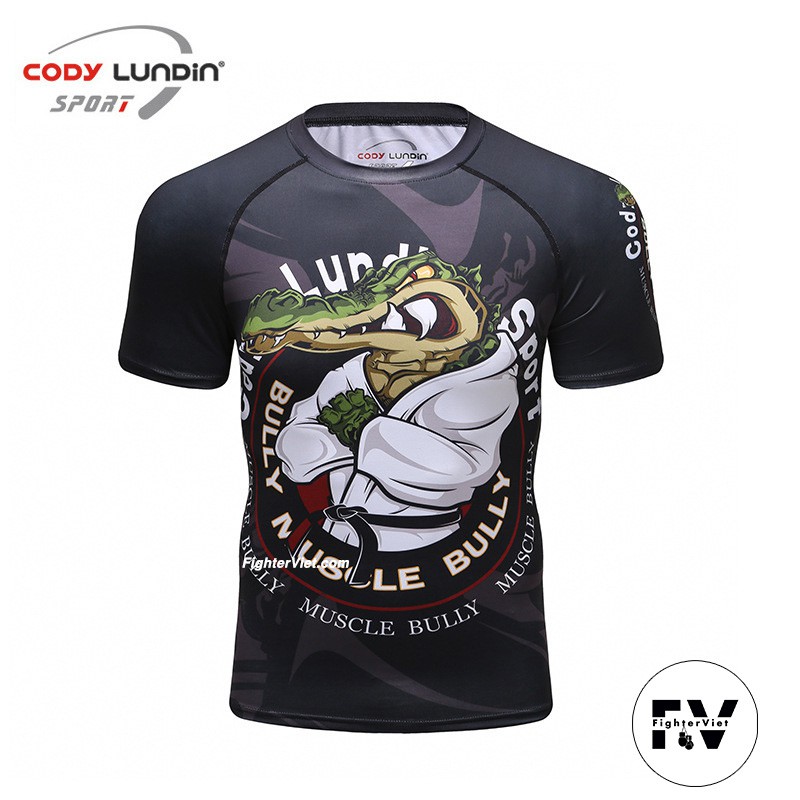 Áo MMA, Jiu-Jitsu, Muay Thái - Áo thun lạnh co dãn 4 chiều Cody Lundin Sport