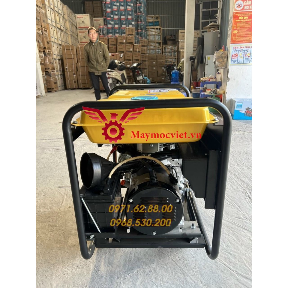 Máy phát điện mini chạy dầu giá rẻ cho gia đình loại 5kw