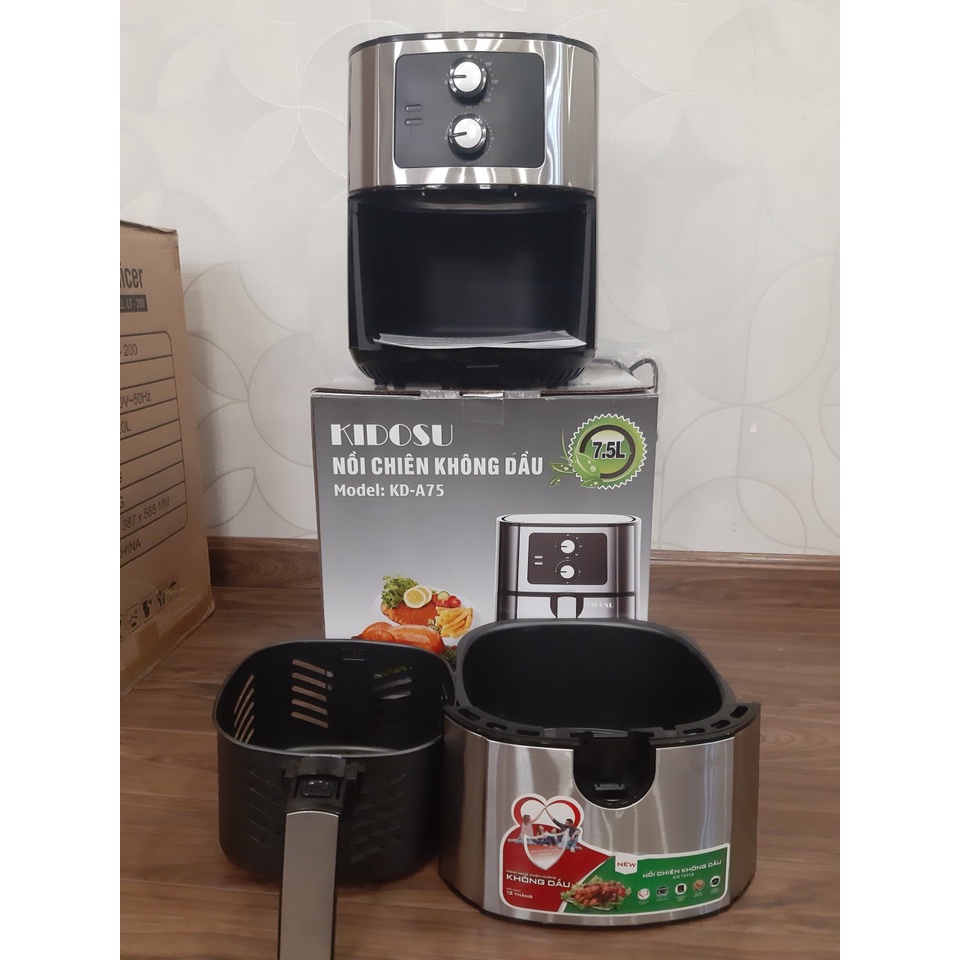 Nồi chiên không dầu Kidosu 7,5 lit