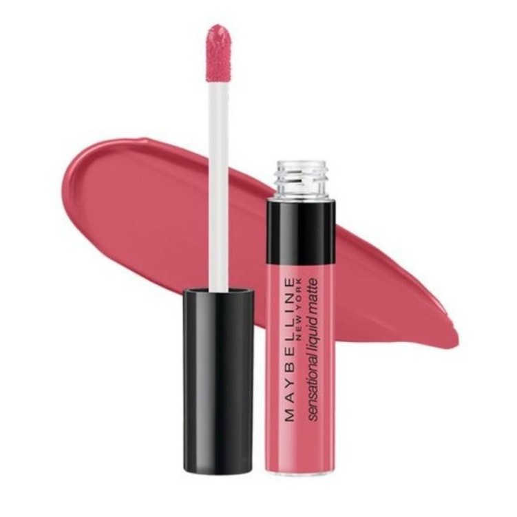 Son Kem Lì Nhẹ Môi Maybelline Sensational Liquid Matte Lipstick 04 Easy Berry 7Ml