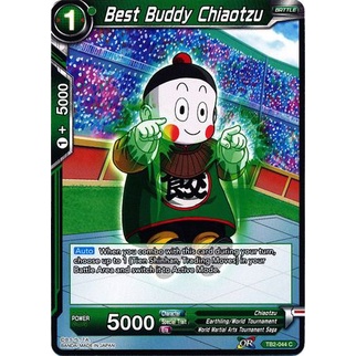 Thẻ bài Dragonball - bản tiếng Anh - Best Buddy Chiaotzu / TB2-044'