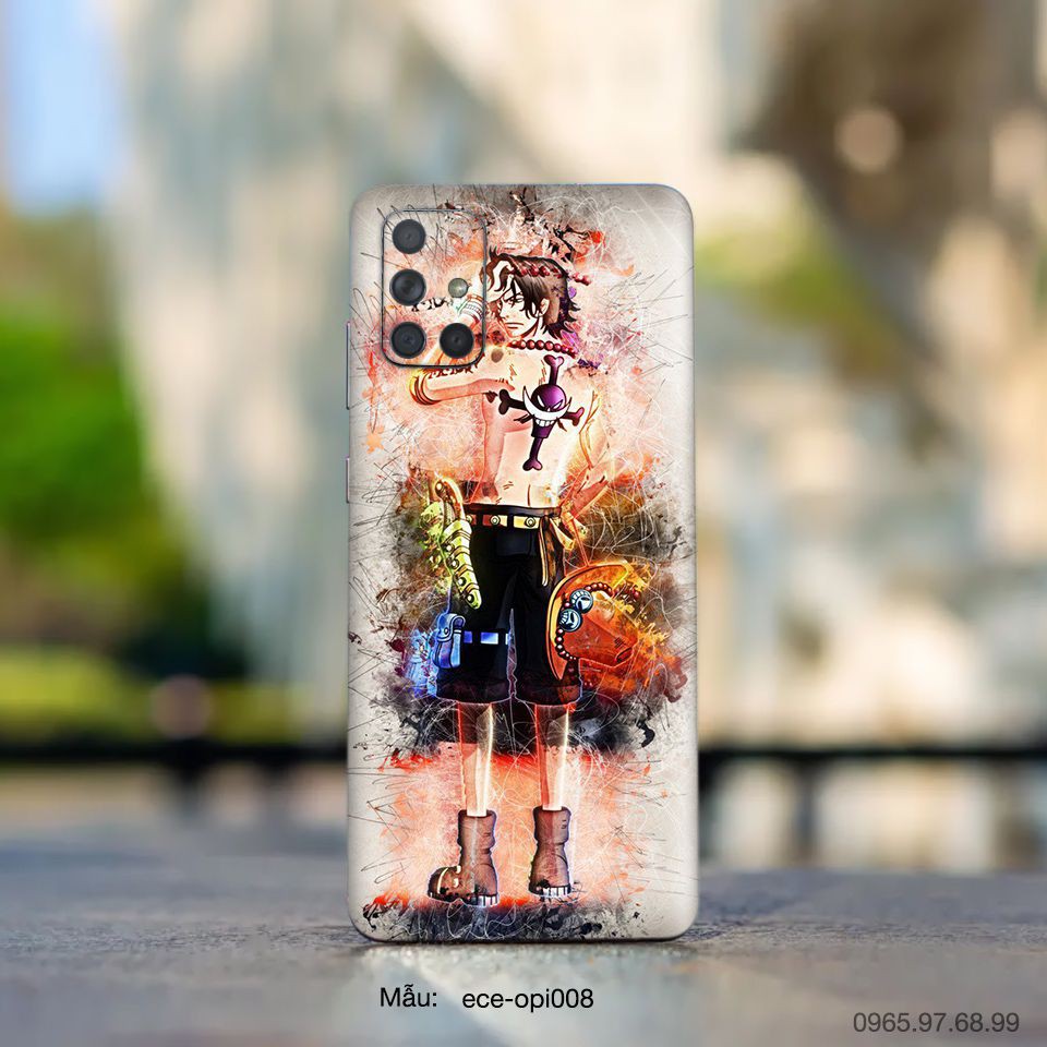 Skin dán điện thoại Samsung in hình One Piece 02 (inbox mã máy cho Shop)