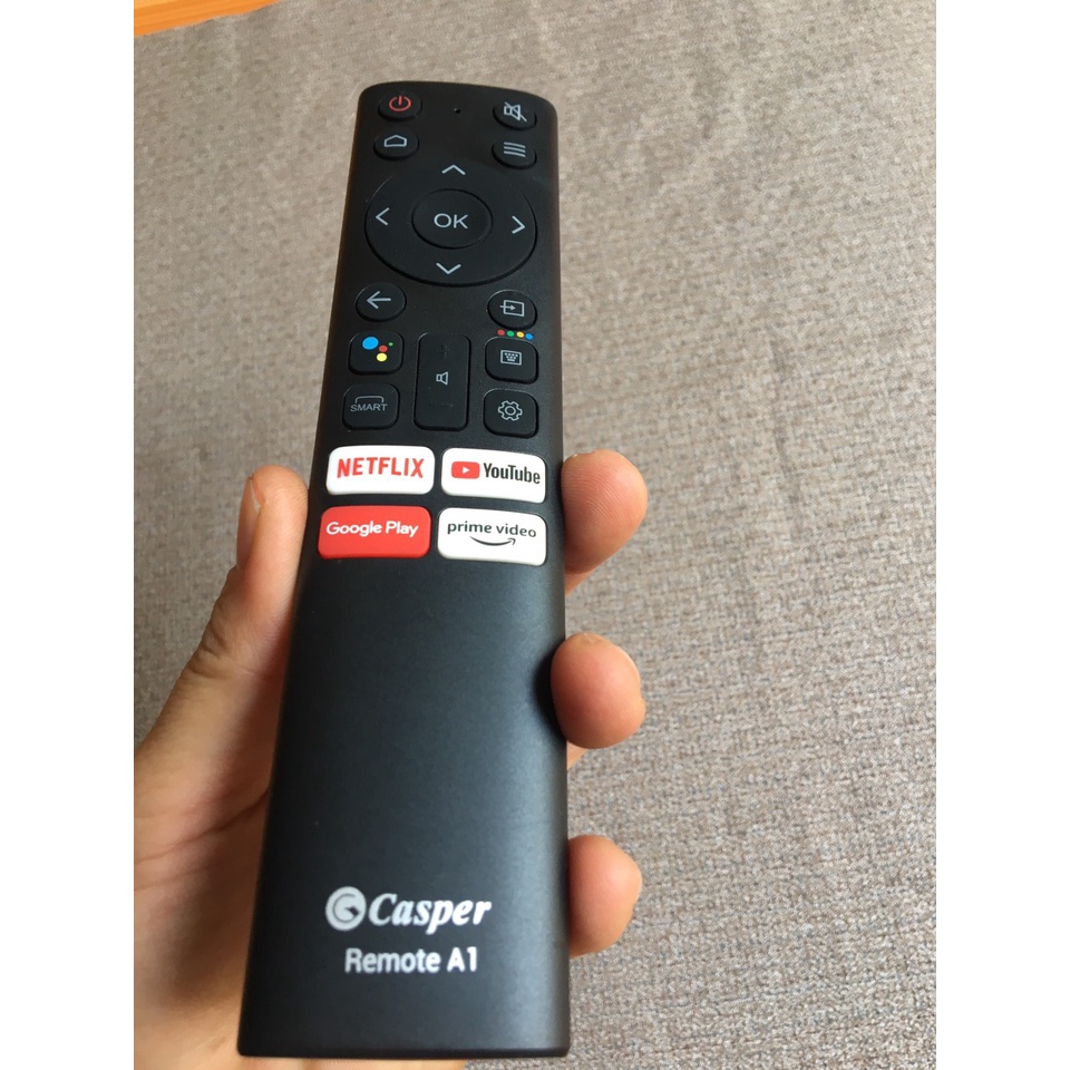 [CHÍNH HÃNG] Remote điều khiển tivi casper tìm kiếm giọng nói Remote A1