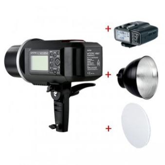 Combo Đèn ngoại cảnh Flash GODOX AD600BM + Trigger Godox X1 + Tản sáng 20cm pro