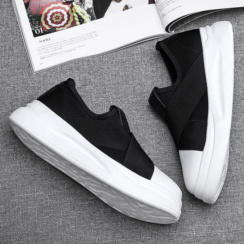 Giày lười đế cao kiểu dáng thời trang dành cho nữ