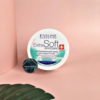 Kem trắng da Eveline Extra Soft Whitening dành cho mặt và toàn thân, Kem dưỡng da an toàn hiệu quả HN56