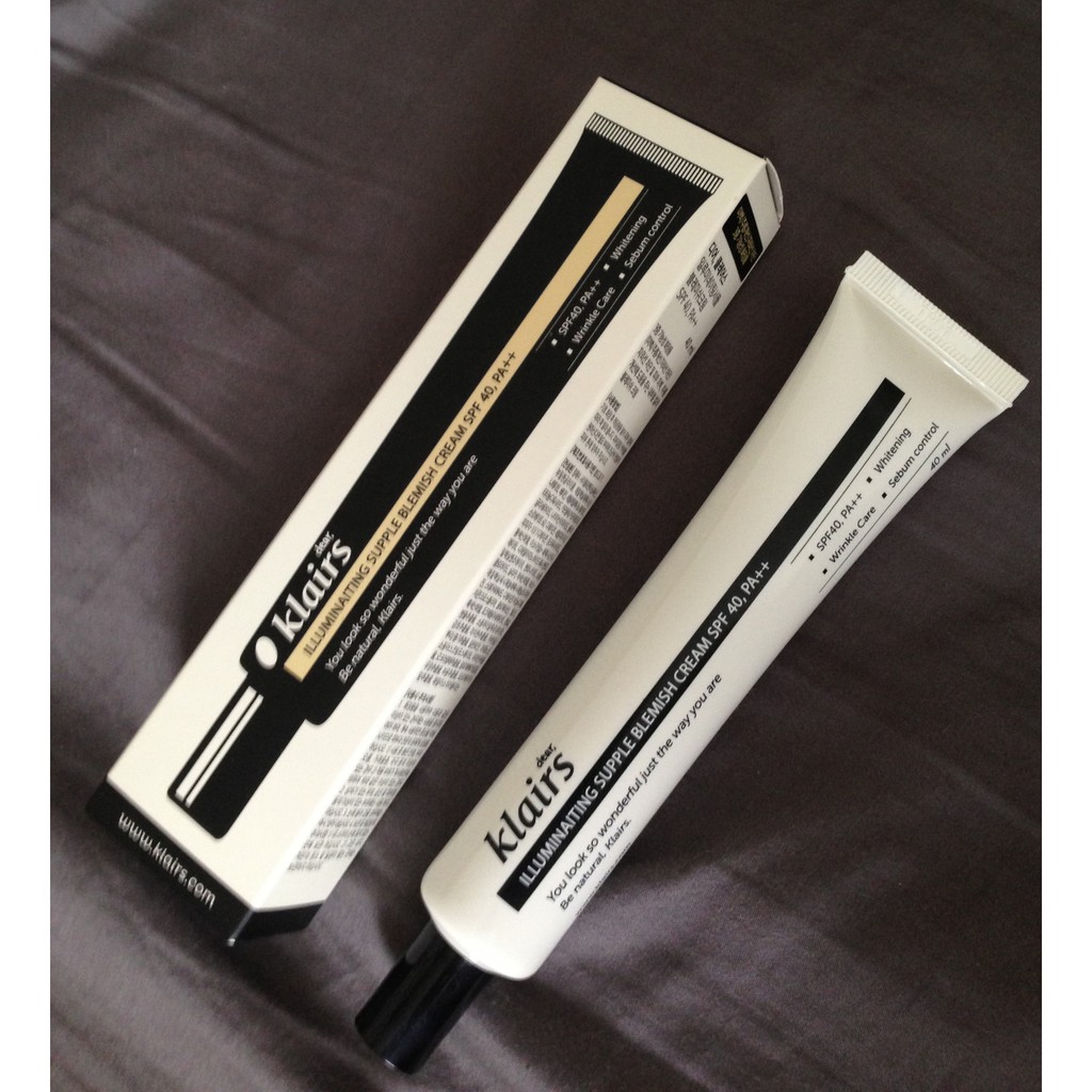 Kem nền Klairs Illuminating Supple Blemish BB Cream 40ml- Miss Xinh