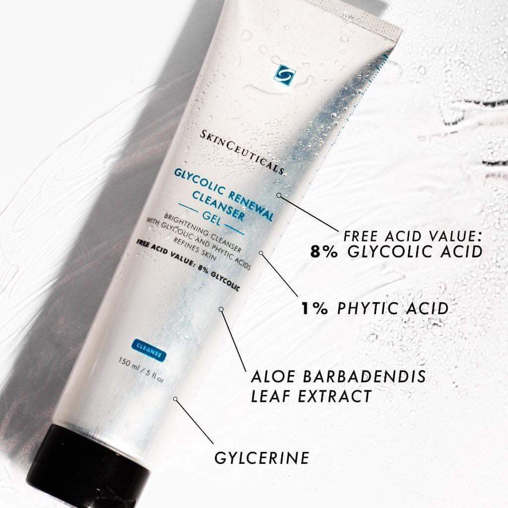 skinceuticals glycolic renewal cleanser gel