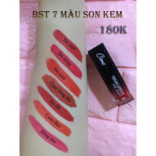 Son kem không chì COMO CREAM LIPSTICK (Son Handmade cao cấp)