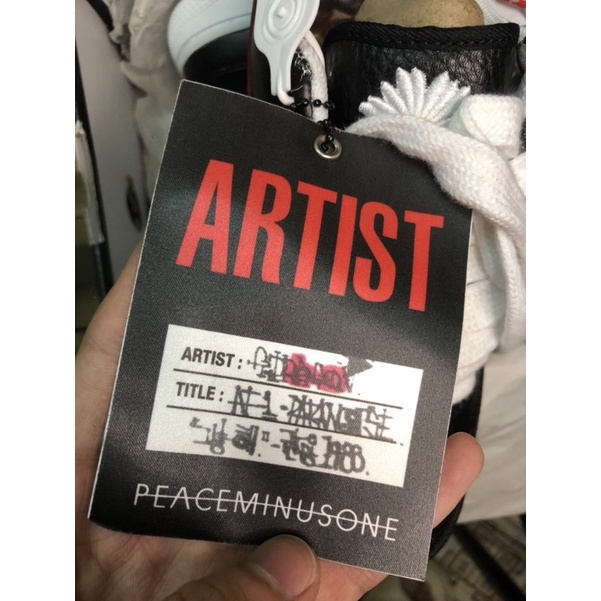 Giày sneaker air force1 x peaceminusone1.