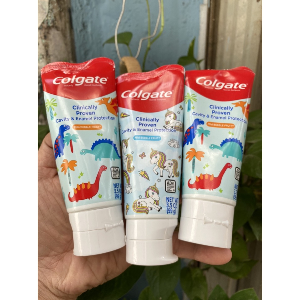 Kem Đánh Răng Colgate Cavity &amp; Enamel Protection 99g Cho Bé- Hàng Mỹ