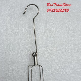 (Cực Rẻ) Dây móc treo inox 4 dây cho chậu hoa lan, cây hoa trang trí dài 90cm -thietbinhavuon- phanbonhoalan.