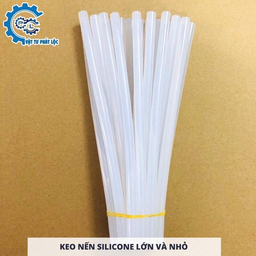 1 cây Keo nến sillicone lớn và nhỏ