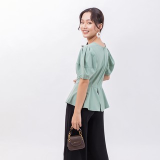 Áo kiểu peplum thời trang Eden - ASM077