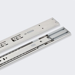  Bộ 2 thanh ray trượt ngăn kéo tủ Hốc tủ Ray bi 3 tầng loại giảm chấn Eurogold 