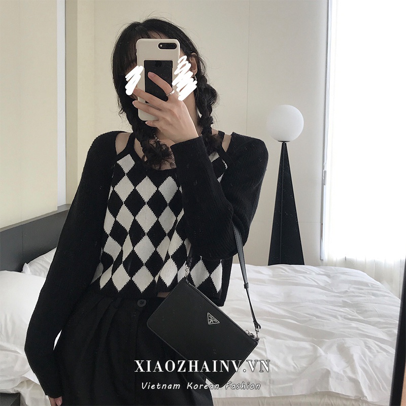 Áo Sweater Tay Dài Kẻ Sọc 2 Màu Thời Trang Mùa Thu Cho Nữ | BigBuy360 - bigbuy360.vn