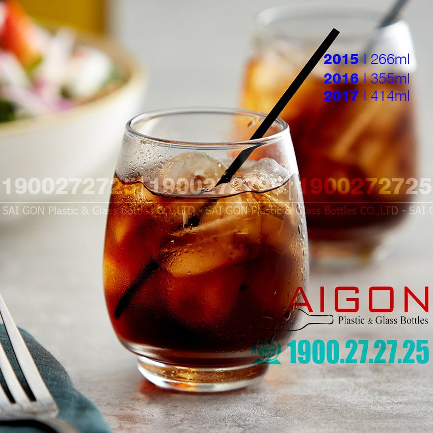 Ly Thủy Tinh Orbital Beverage 266ml | 355ml | 414ml , Cao Cấp ,Tùy Chọn Dung Tích