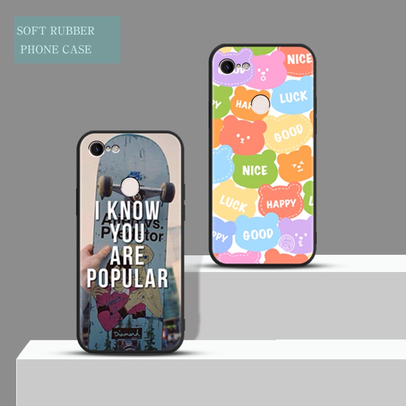Ốp Điện Thoại TPU Silicon Cao Su Mềm Chống Nứt Màu Đen Chất Lượng Cao Cho Google Pixel 3 3XL