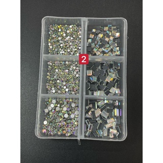 phụ kiện đá chân keo mix hình trắng ab