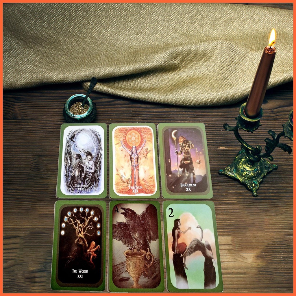 Bộ Bài Tarot Huyền Thoại Màu Sắc Sặc Sỡ