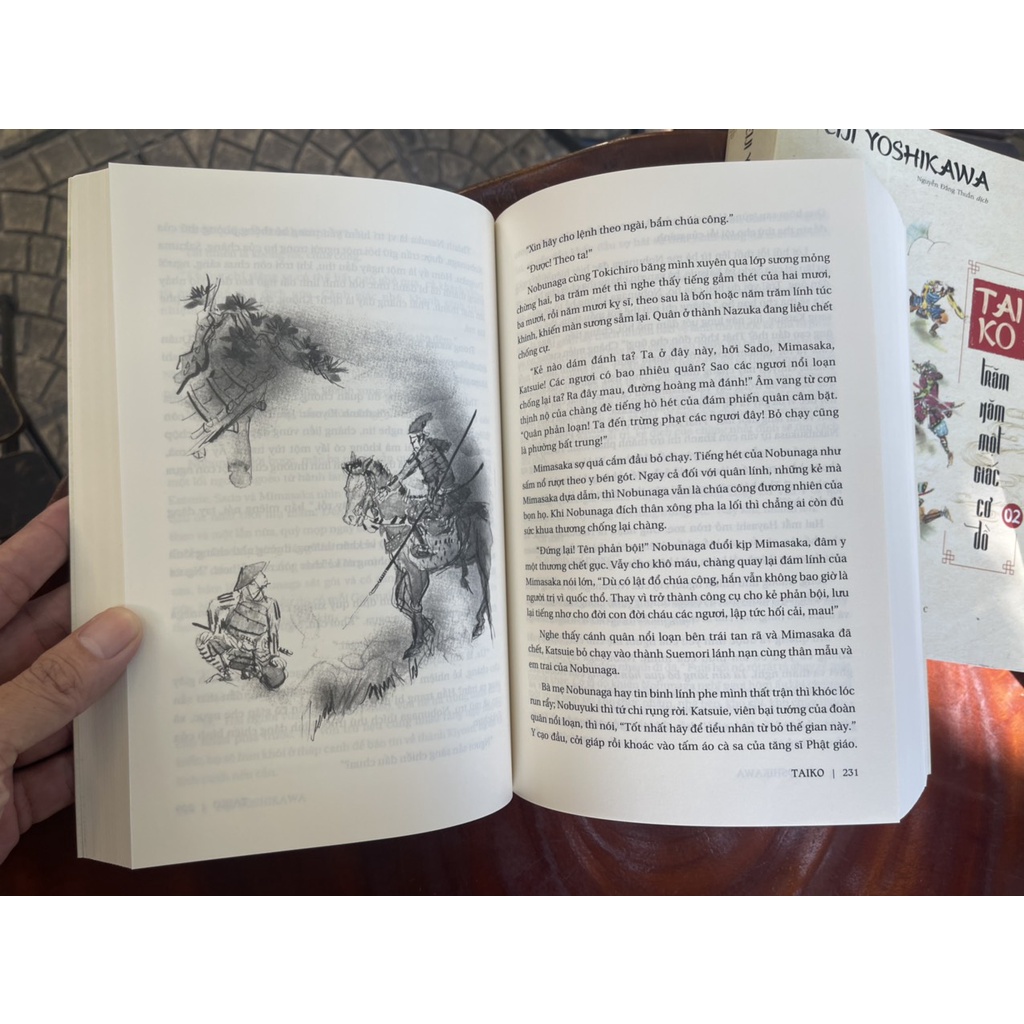 Sách-(Boxset 2 tập kèm tranh in màu) Taiko Trăm năm một giấc cơ đồ - Huy Hoàng Books
