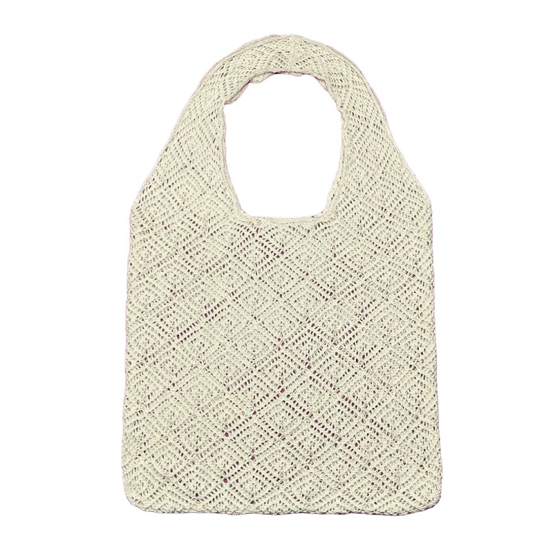 Túi Xách Đan Len Dễ Thương Phong Cách Boho Cho Nữ