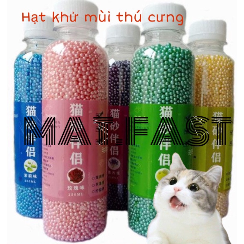 Lọ Khử Mùi (catlitter)Cát Vệ Sinh Giảm Mùi Hôi Cho Mèo Lọ 300g