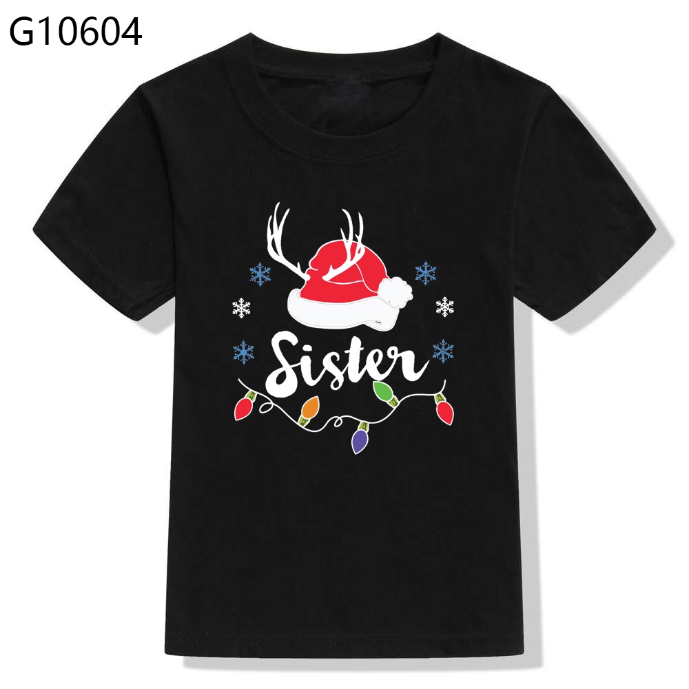 Trẻ Em Chúc Mừng Giáng Sinh Ấm Cúng Đến Em Gái Áo Thun Kỳ Nghỉ Giáng Sinh Quà Tặng