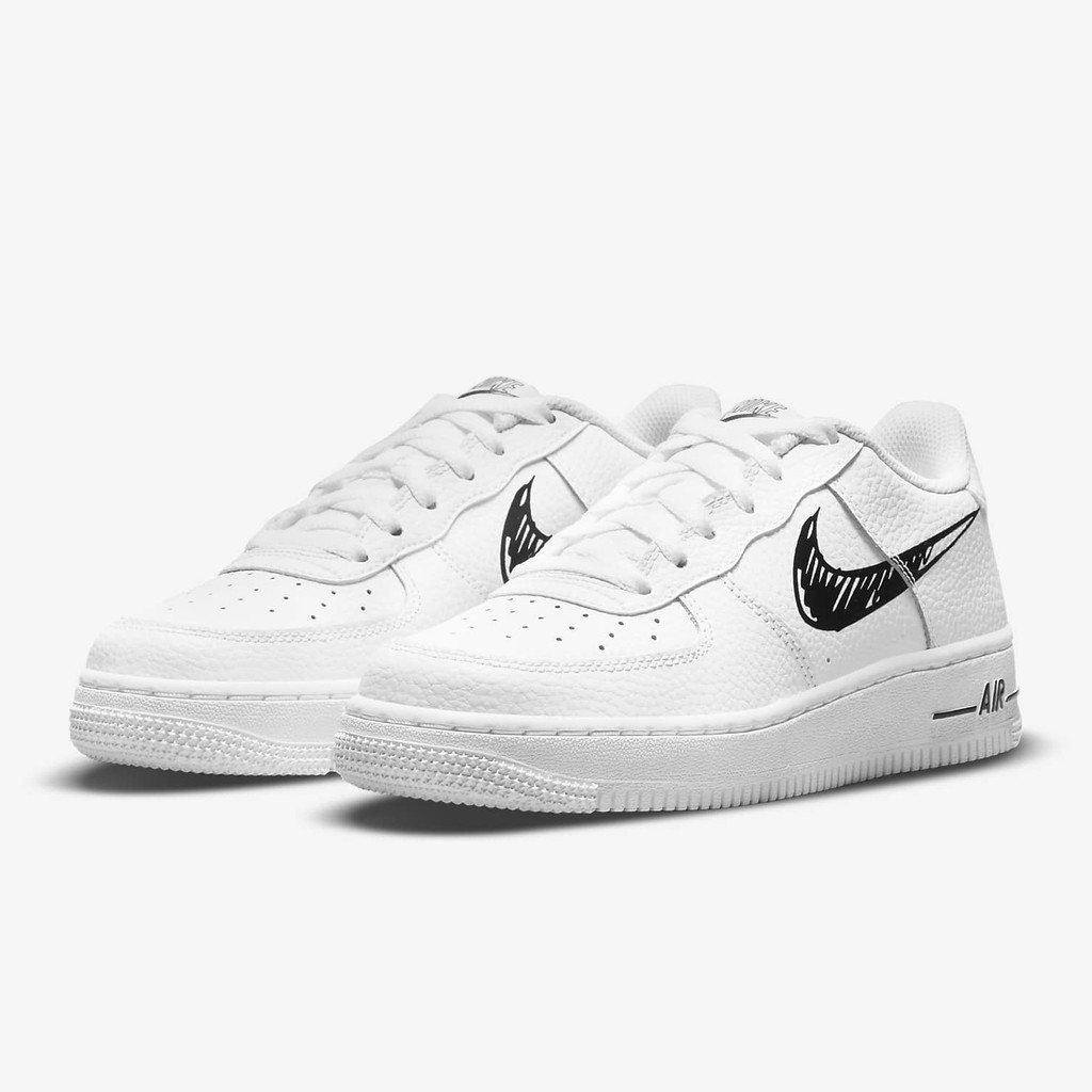 Giày sneaker Nike Air Force 1 Sketch Swoosh chính hãng