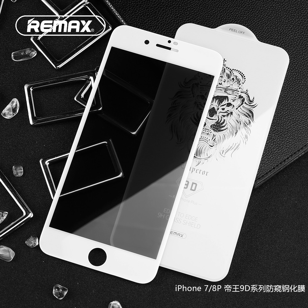 Bộ kính cường lực bảo vệ màn hình Iphone REMAX 9D