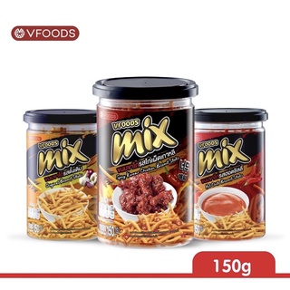 Snack Que Cọng Mix Vfoods 150g /Vị tương ớt/Vị gà cay/Vị truyền thống