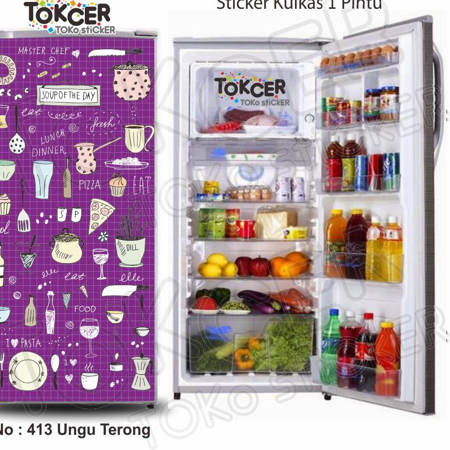 Sticker Dán Cửa Tủ Lạnh Hình Masterchef 1 / 2 Độc Đáo