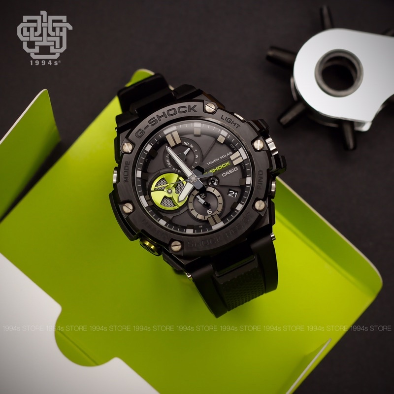 Đồng hồ nam Casio G-SHOCK GST-B100 / GST-B100B-1A3 chống va đập chính hãng