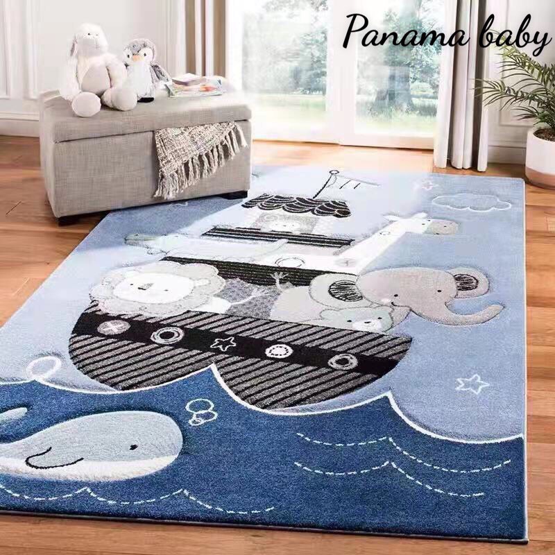 Thảm lông cừu PANAMA BABY 1m6x2m3, Thảm Lông tuyết sữa Mềm Mịn Chống Chơn Trượt Giá Rẻ.