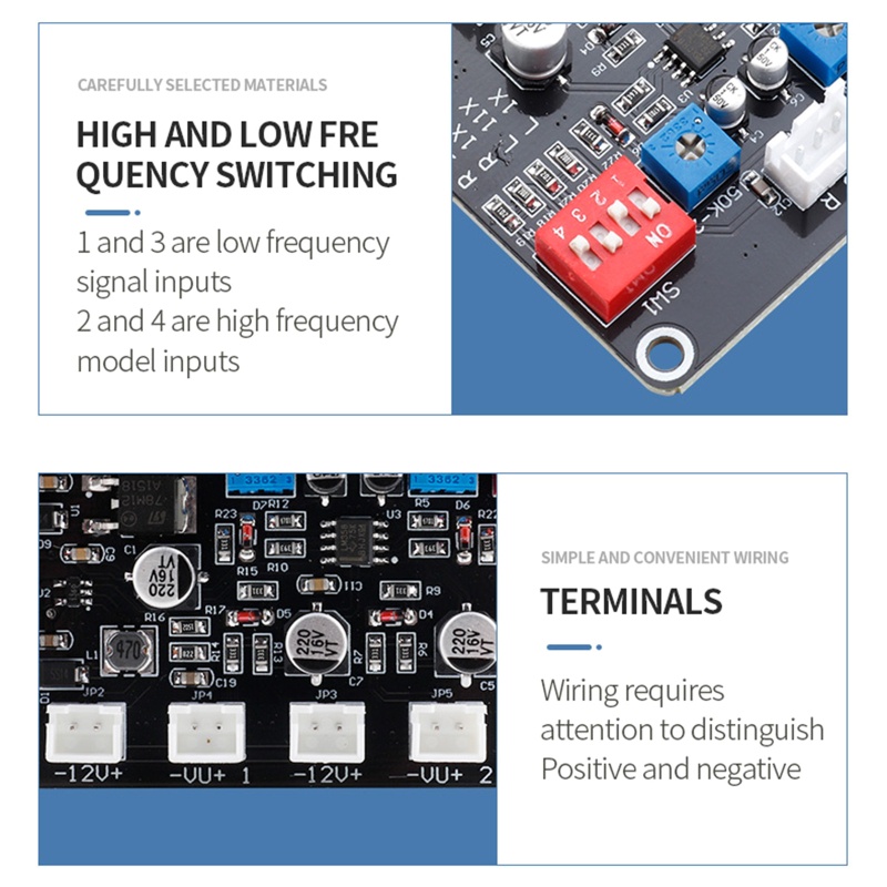 Bảng Mạch Khuếch Đại Âm Thanh DB Bằng Nhựa Chất Lượng Cao