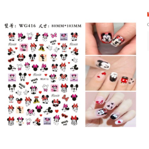 sticker hình chuột mickey